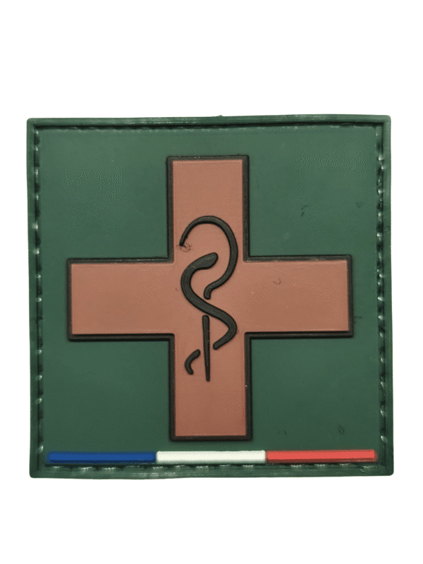 Lot : 1 patch MITRHA (Serpent) + 1 patch SSA (vert) – Image 3